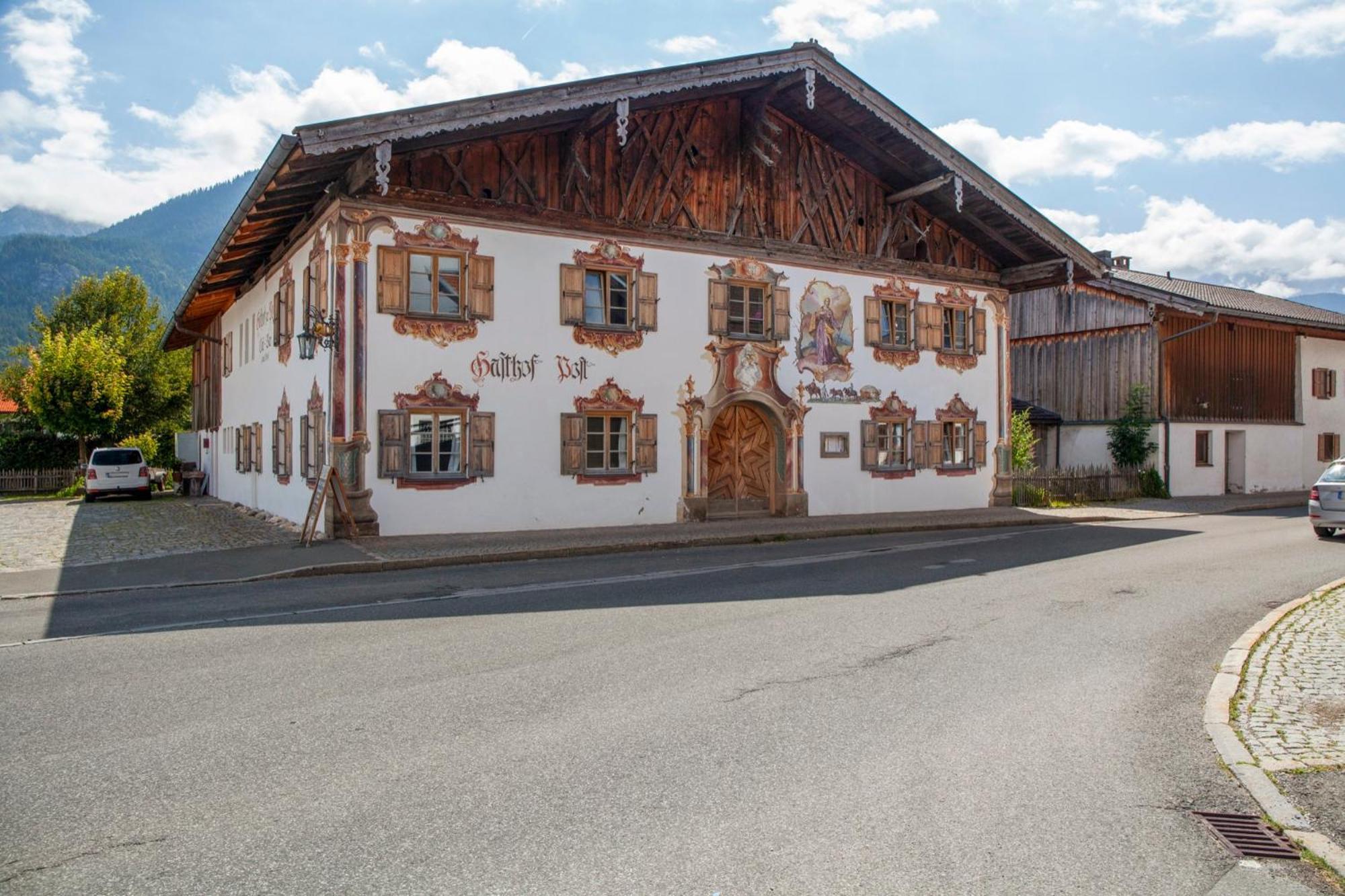 Hotel Block'S Post Krün Exterior foto